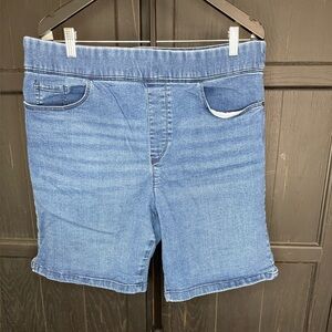 DKNY Light Blue High Waist Women's Denim Shorts